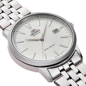 ORIENT CONTEMPORARY AUTOMATIC SILVER & WHITE MEN WATCH RN-AC0F02S