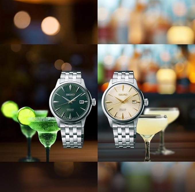 SEIKO PRESAGE COCKTAIL TIME AUTOMATIC 40.5 MM MEN WATCH SARY271