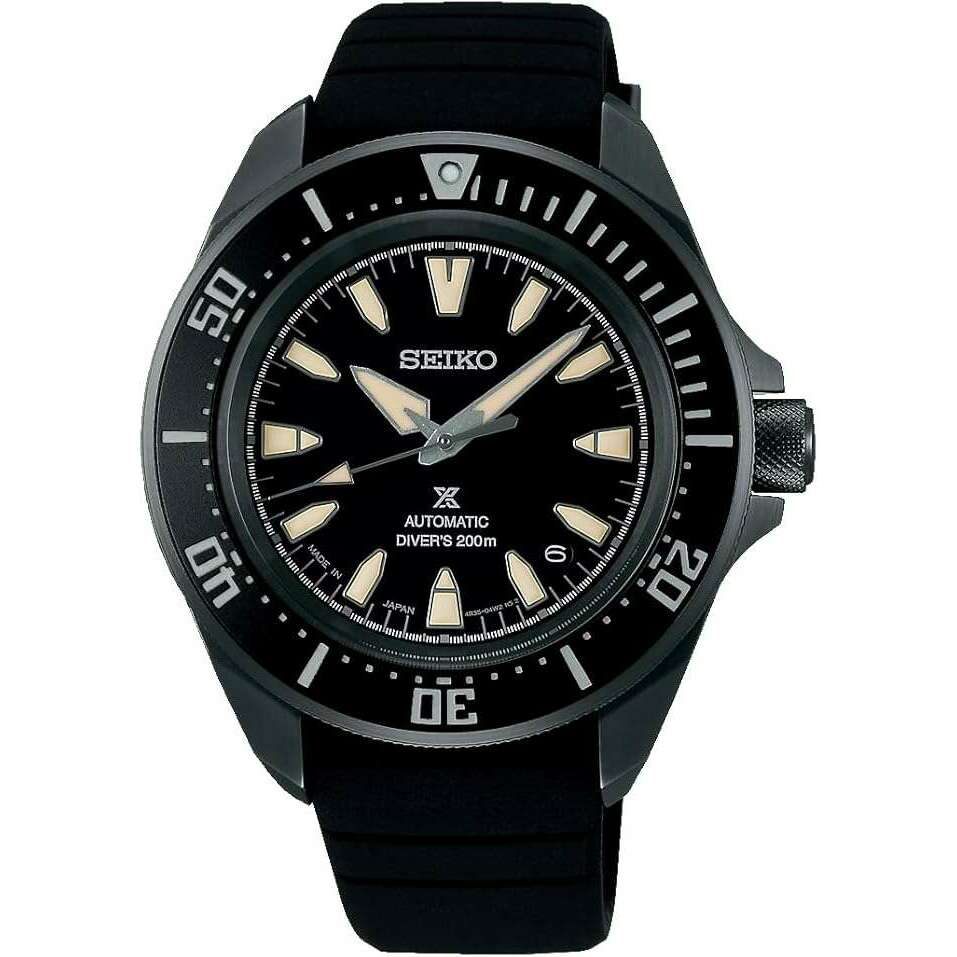 ROOK JAPAN:SEIKO PROSPEX SAMURAI DIVER SCUBA MECHANICAL AUTOMATIC BLACK MEN WATCH SBDY133,JDM Watch,Seiko Prospex