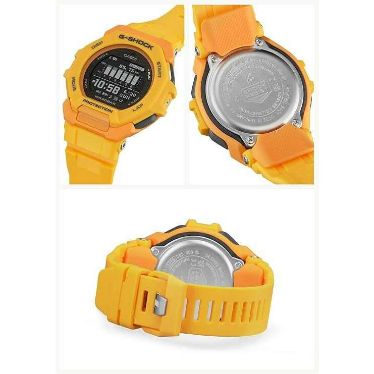ROOK JAPAN:CASIO G-SHOCK G-SQUAD BLUETOOTH DAY-DATE DIGITAL YELLOW MEN WATCH GBD-300-9JF,JDM Watch,Casio G-Shock