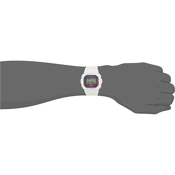 CASIO G-SHOCK PSYCHEDELIC MULTI COLORS DIGITAL WHITE STRAP MEN WATCH D ...