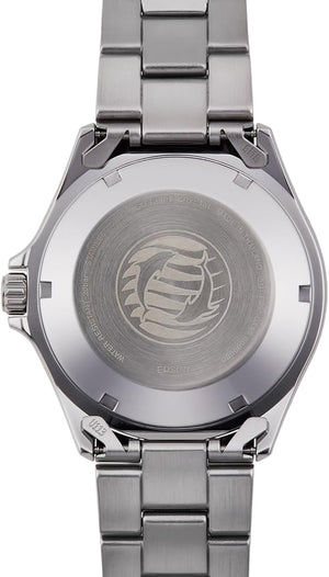 ORIENT MAKO AUTOMATIC DIVERS SILVER & BLACK MEN WATCH RN-AA0001B