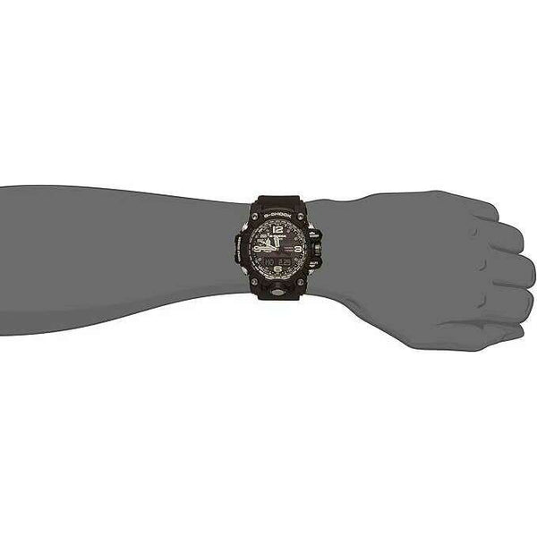 CASIO G-SHOCK MUDMASTER RADIO SOLAR BLACK ANALOG DIGITAL MEN WATCH GWG ...