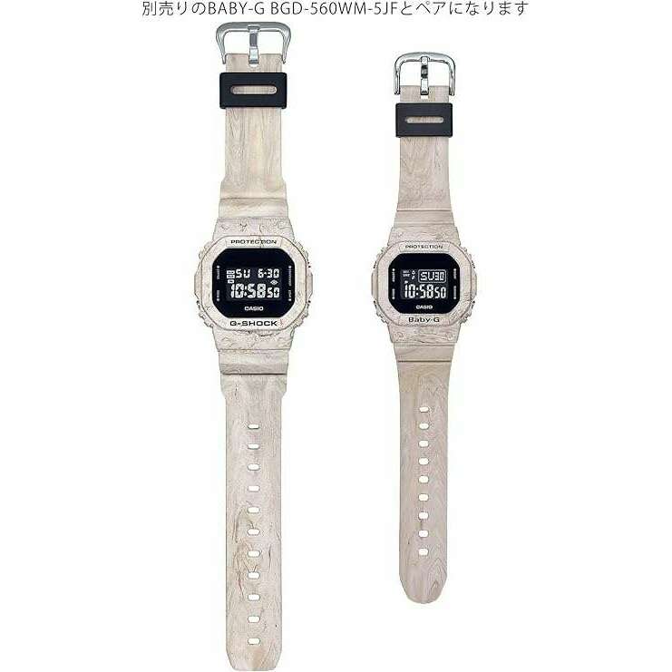 ROOK JAPAN:CASIO G-SHOCK EARTH TONED COLOR SERIES DIGITAL BEIGE MEN WATCH DW-5600WM-5JF,JDM Watch,Casio G-Shock