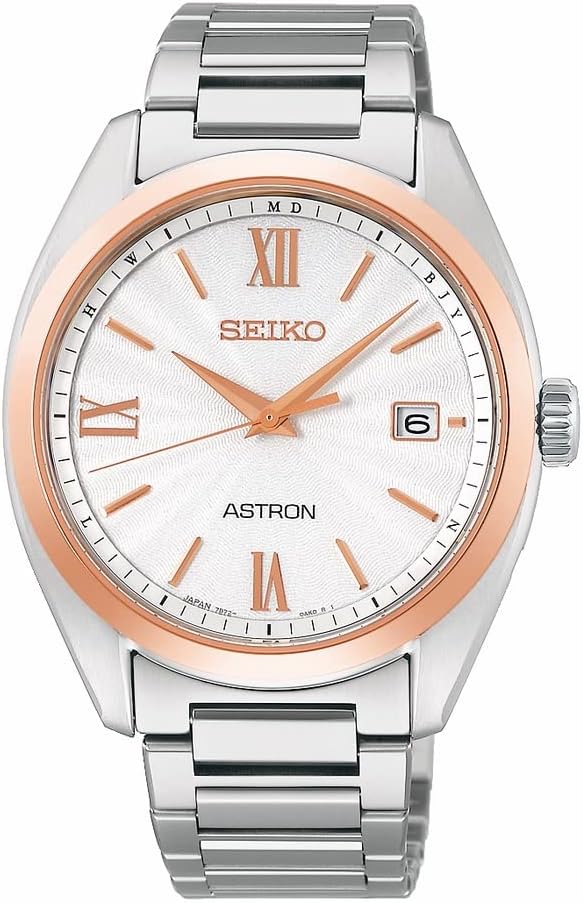 SEIKO ASTRON ORIGIN SOLAR RADIO WAVE 39 MM MEN WATCH SBXY034