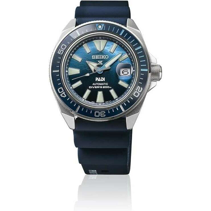 ROOK JAPAN:SEIKO PROSPEX DIVER SCUBA PADI SPECIAL EDITION ~THE BLUE~ SILVER MEN WATCH SBDY123,JDM Watch,Seiko Prospex