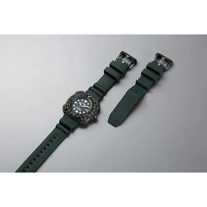 ROOK JAPAN:CITIZEN PROMASTER MARINE SERIES DIVER'S 200M GREEN RUBBER STRAP MEN WATCH BN0228-06W,JDM Watch,Citizen Promaster