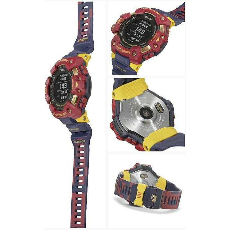 ROOK JAPAN:CASIO G-SHOCK G-SQUAD FC BARCELONA MATCHDAY COLLABORATION MEN WATCH GBD-H1000BAR-4JR,JDM Watch,Casio G-Shock