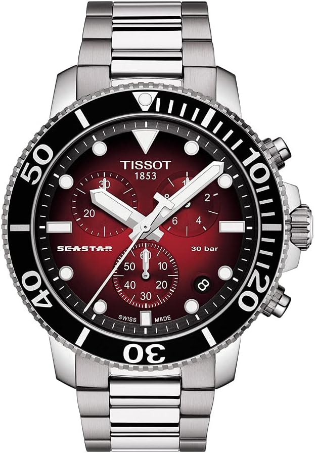 TISSOT T-SPORT SEASTAR 1000 QUARTZ 45.5 MM IMPORT MEN WATCH T120.417.11.421.00