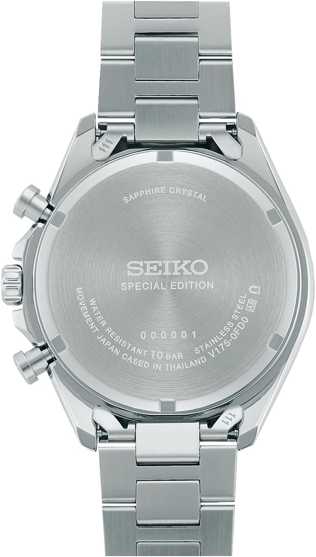 SEIKO SELECTION 2025 RAISE THE FUTURE SPECIAL EDITION SILVER MEN WATCH SBPY179