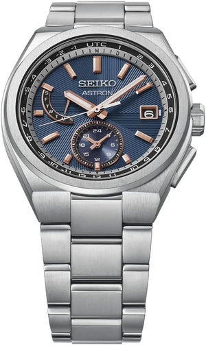 SEIKO ASTRON NEXTER SOLAR RADIO WAVE 41 MM MEN WATCH HAD002J