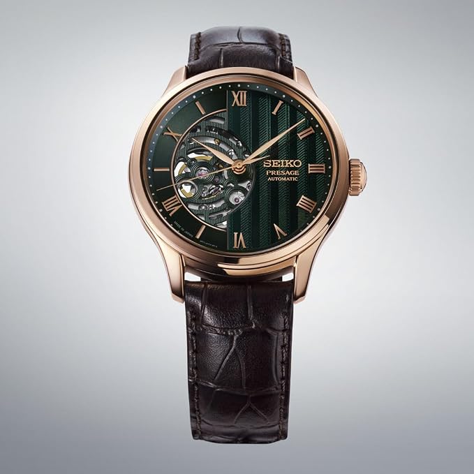 SEIKO PRESAGE AUTOMATIC JAPANESE GARDEN 42 MM MEN WATCH HCB007J