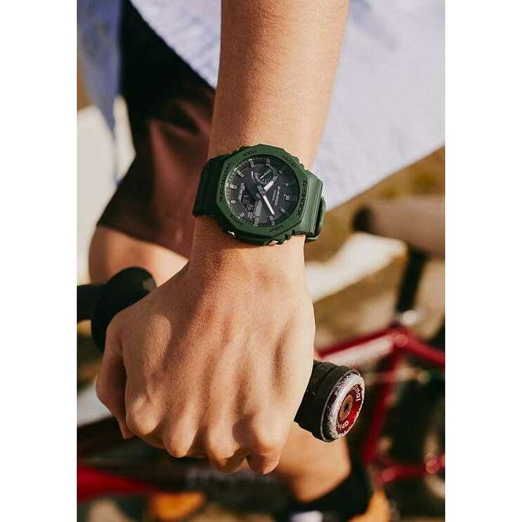 ROOK JAPAN:CASIO G-SHOCK BLUETOOTH SOLAR GREEN ANALOG DIGITAL MEN WATCH GA-B2100-3AJF,JDM Watch,Casio G-Shock