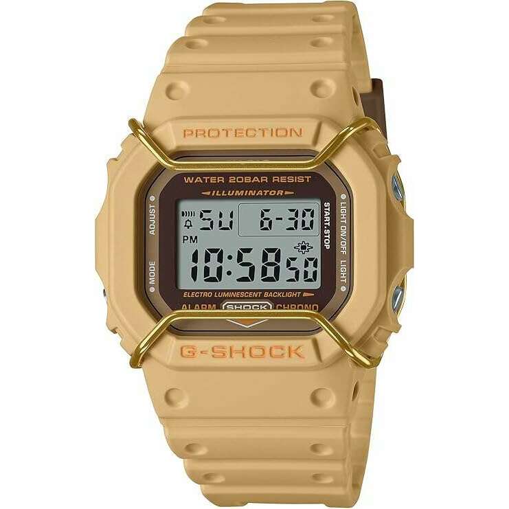 CASIO G-SHOCK TONE ON TONE LIMITED MODEL DIGITAL DIAL BROWN MEN