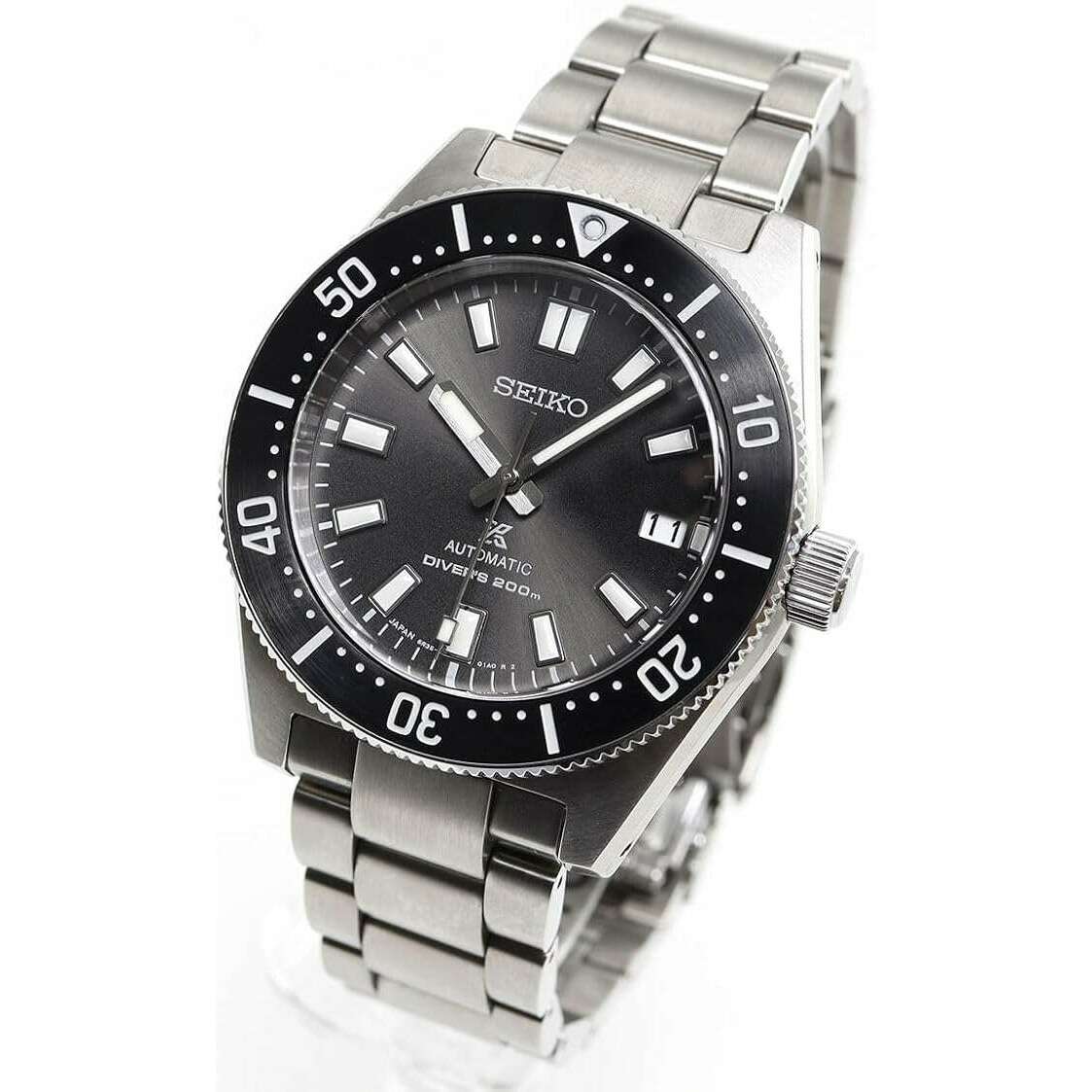 ROOK JAPAN:SEIKO PROSPEX 1ST DIVER'S MECHANICAL CHARCOAL GREY MEN WATCH SBDC101,JDM Watch,Seiko Prospex