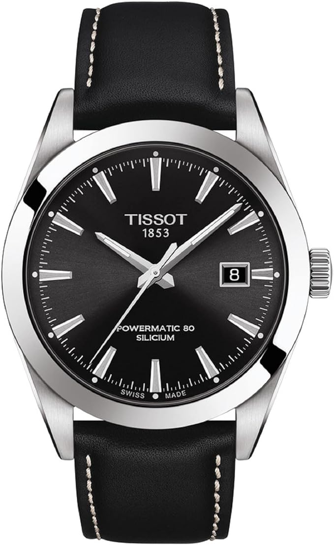 TISSOT T-CLASSIC GENTLEMAN POWERMATIC 80 40 MM IMPORT MEN WATCH T127.407.16.051.00