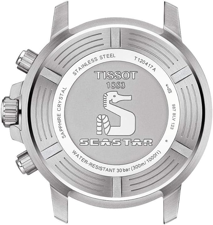 TISSOT SEASTAR 1000 QUARTZ CHRONOGRAPH 45.5 MM MEN WATCH T120.417.17.421.00