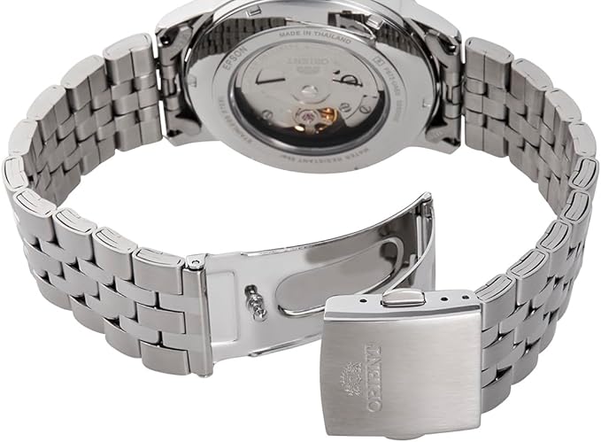 ORIENT CONTEMPORARY AUTOMATIC SILVER & WHITE MEN WATCH RN-AC0F02S