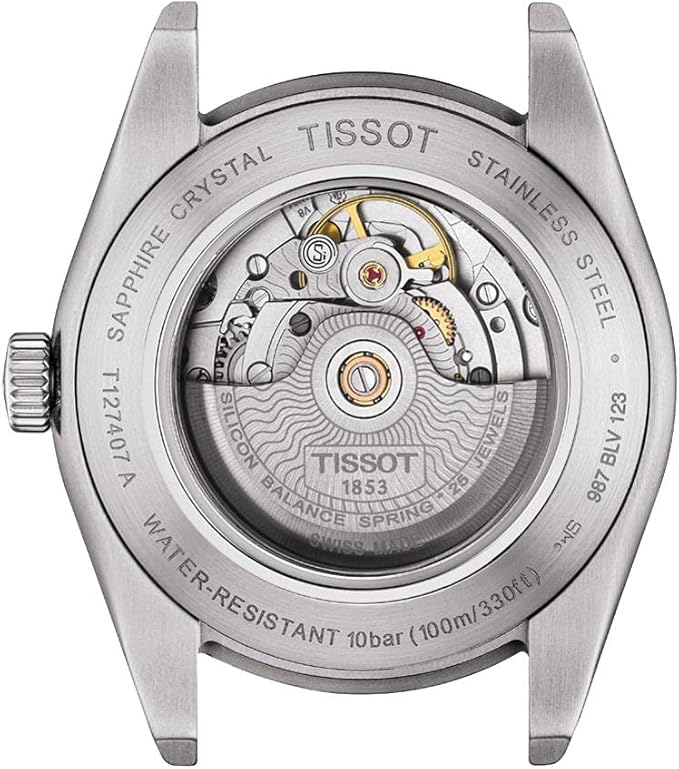 TISSOT T-CLASSIC GENTLEMAN POWERMATIC 80 40MM IMPORT MEN WATCH T127.407.11.351.00