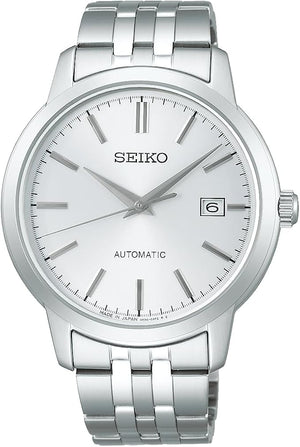 SEIKO SELECTION S SERIES INTERNATIONAL LINE MECHANICAL AUTOMATIC SILVER MEN WATCH SCVE059