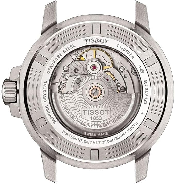 TISSOT T-SPORT SEASTAR 1000 AUTOMATIC 43 MM IMPORT MEN WATCH T120.407.11.091.01