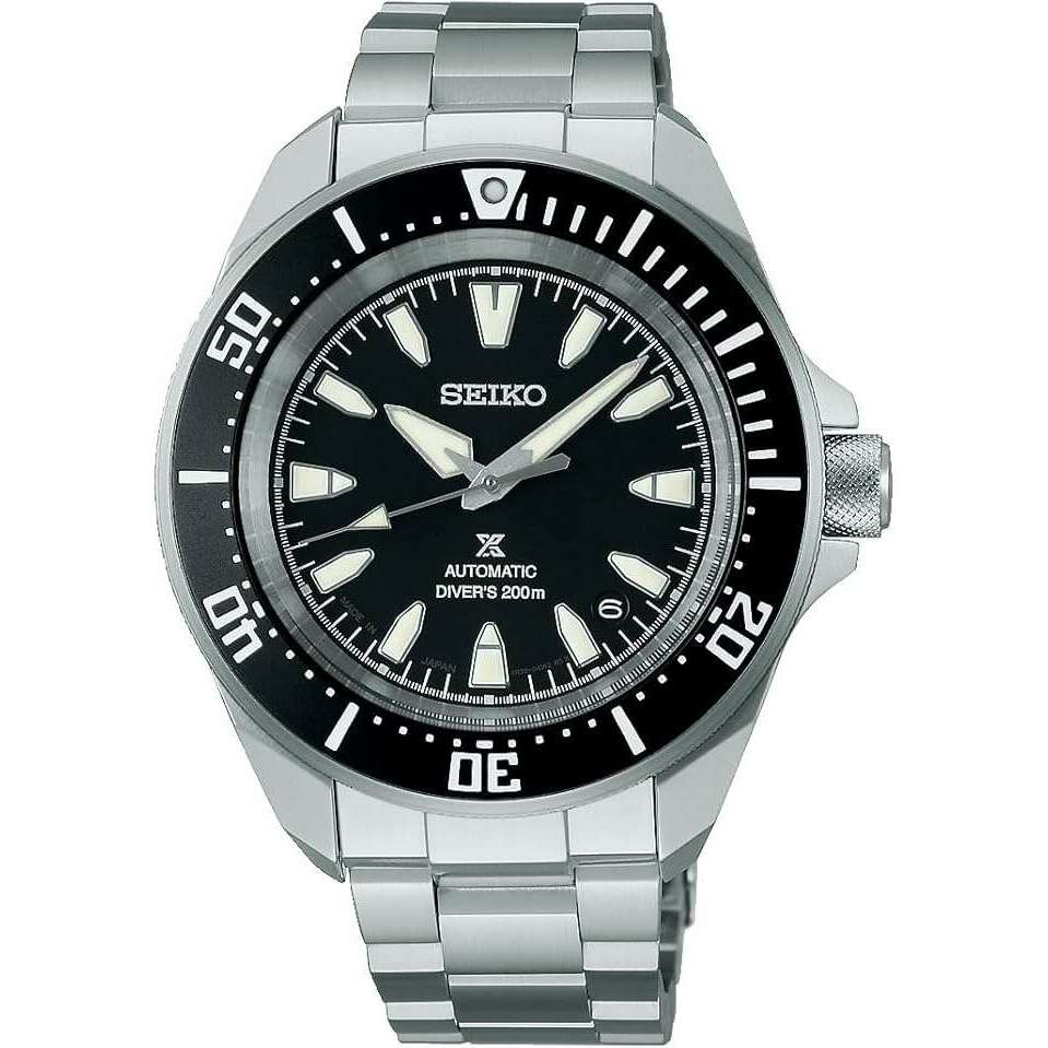 ROOK JAPAN:SEIKO PROSPEX SAMURAI DIVER SCUBA AUTOMATIC SILVER & BLACK MEN WATCH SBDY131,JDM Watch,Seiko Prospex