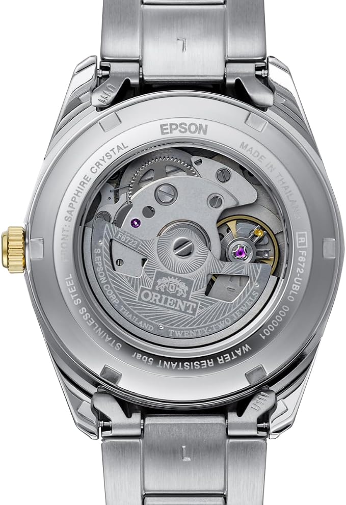 ORIENT STRETTO CONTEMPORARY AUTOMATIC WHITE MEN WATCH RN-AC0R01S