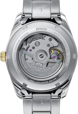 ORIENT STRETTO CONTEMPORARY AUTOMATIC WHITE MEN WATCH RN-AC0R01S