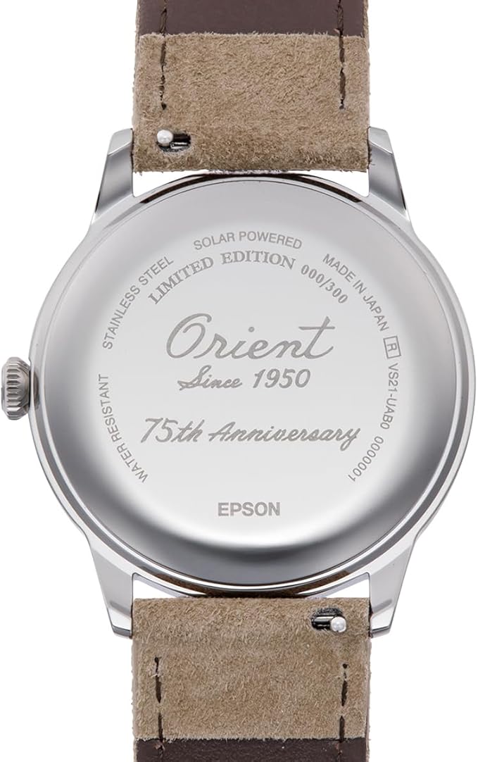 ORIENT 75TH ANNIVERSARY INTERCHANGEABLE STRAP MEN WATCH (300 LIMITED) RN-WK0006S