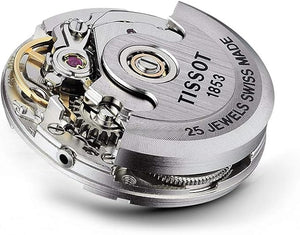 TISSOT LE LOCLE AUTOMATIC SILVER & ROSE-GOLD PVD 25 MM WOMEN WATCH T41.2.183.33
