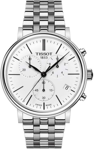 TISSOT T-CLASSIC CARSON PREMIUM 41 MM IMPORT MEN WATCH T122.417.11.011.00