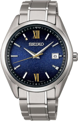 SEIKO SELECTION 2024 ETERNAL BLUE LIMITED EDITION SILVER MEN WATCH SBTM355