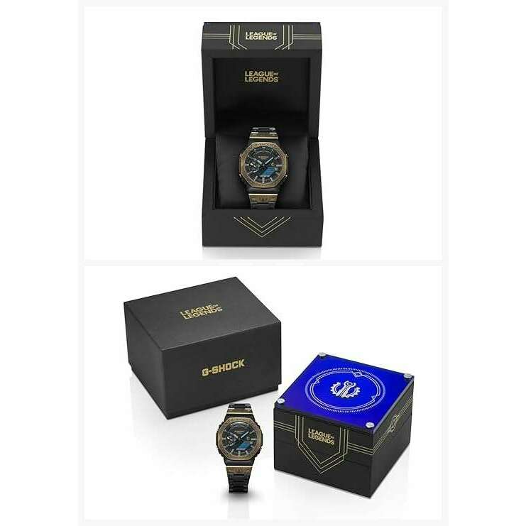 ROOK JAPAN:CASIO G-SHOCK LEAGUE OF LEGENDS COLLABORATION BLACK MEN WATCH GM-B2100LL-1AJR,JDM Watch,Casio G-Shock