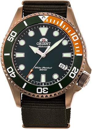 ORIENT TRITON AUTOMATIC 43 MM NYLON STRAP MEN WATCH RA-AC0K04E10B