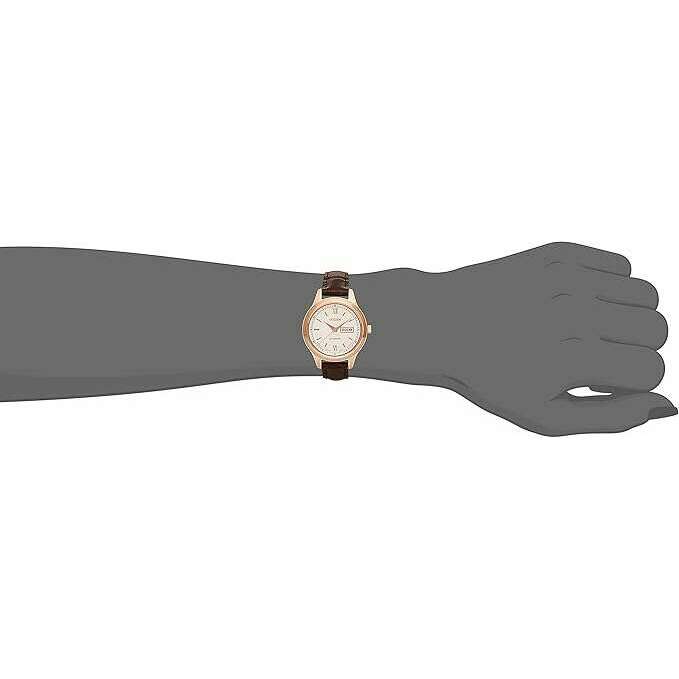 ROOK JAPAN:CITIZEN COLLECTION AUTOMATIC MECHANICAL BROWN LEATHER STRAP LADIES WATCH PD7152-08A,JDM Watch,Citizen Collection