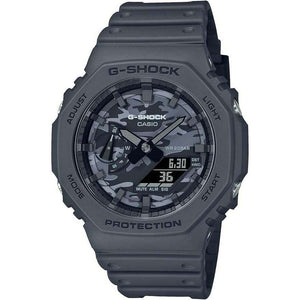 ROOK JAPAN:CASIO G-SHOCK DIAL CAMO UTILITY GREY ANALOG DIGITAL MEN WATCH GA-2100CA-8AJF,JDM Watch,Casio G-Shock
