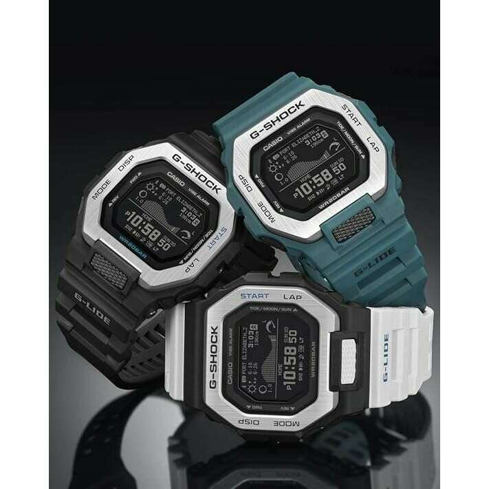 ROOK JAPAN:CASIO G-SHOCK G-LIDE BLACK RESIN STRAP DIGITAL DIAL MEN WATCH GBX-100-1JF,JDM Watch,Casio G-Shock