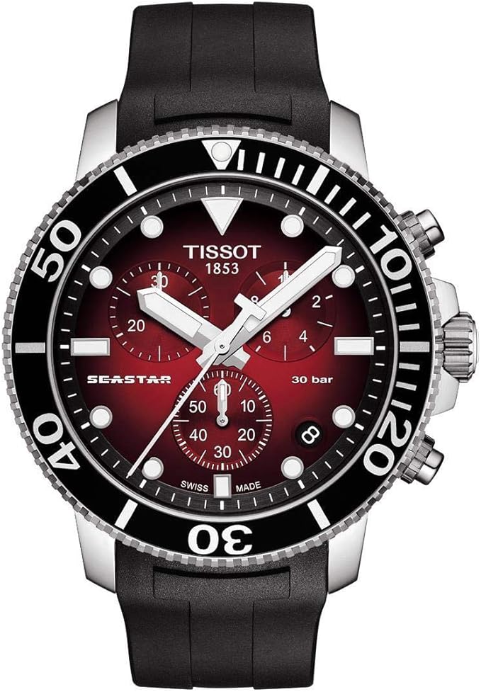TISSOT SEASTAR 1000 QUARTZ CHRONOGRAPH 45.5 MM MEN WATCH T120.417.17.421.00