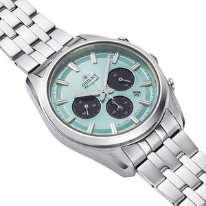 ORIENT STRETTO SOLAR CHRONOGRAPH 40MM MEN WATCH RA-TX0304L10B