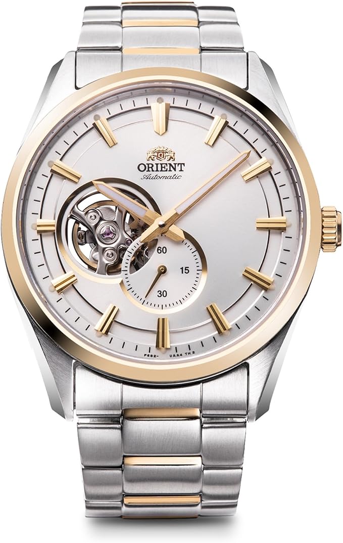 ORIENT CONTEMPORARY SEMI SKELETON AUTOMATIC OPEN HEART MEN WATCH RN-AR0006S