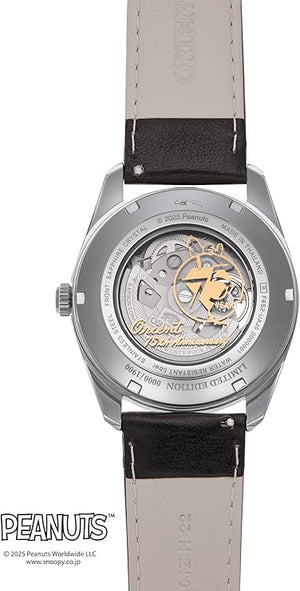 ORIENT CONTEMPORARY SEMI-SKELETON AUTOMATIC PEANUTS COLLAB MEN WATCH (LIMITED 100) RN-AR0011S