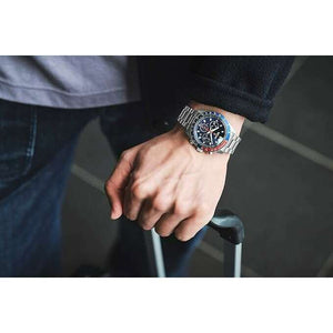 ROOK JAPAN:SEIKO PROSPEX SPEEDTIMER SOLAR CHRONOGRAPH LARGE SILVER, BLUE & RED MEN WATCH SBDL097,JDM Watch,Seiko Prospex