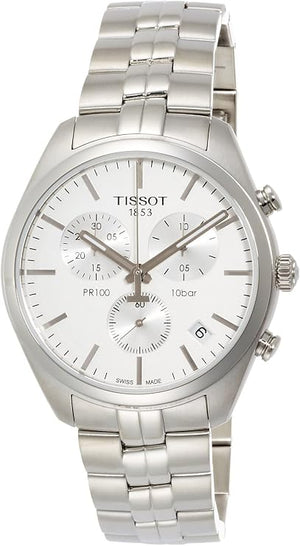TISSOT PR 100 QUARTZ CHRONOGRAPH 41 MM MEN WATCH T101.417.11.031.00