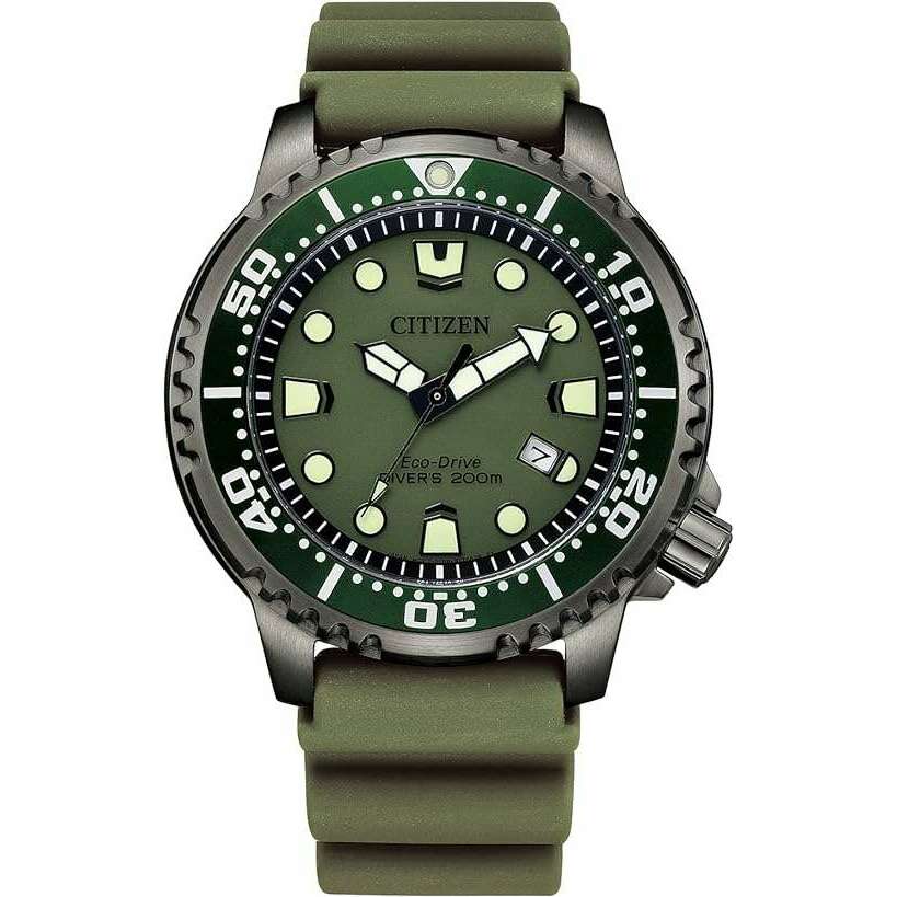 ROOK JAPAN:CITIZEN PROMASTER SUBMERSIBLE SOLAR KHAKI MEN WATCH BN0157-11X,JDM Watch,Citizen Promaster
