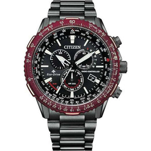 ROOK JAPAN:CITIZEN PROMASTER RADIO SOLAR CHRONOGRAPH PILOT MEN WATCH CB5009-55E,JDM Watch,Citizen Promaster