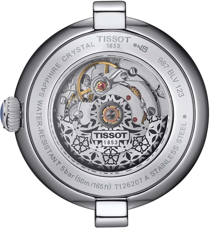 TISSOT T-LADY BELLISSIMA POWERMATIC 48 29 MM IMPORT WOMEN WATCH T126.207.16.013.00