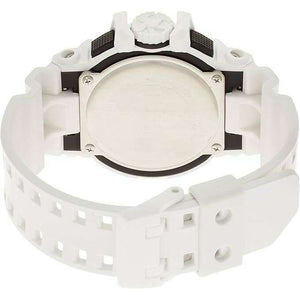 ROOK JAPAN:CASIO G-SHOCK WHITE STRAP ANALOG DIGITAL BLACK DIAL MEN WATCH GA-400-7AJF,JDM Watch,Casio G-Shock