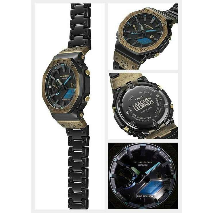 ROOK JAPAN:CASIO G-SHOCK LEAGUE OF LEGENDS COLLABORATION BLACK MEN WATCH GM-B2100LL-1AJR,JDM Watch,Casio G-Shock