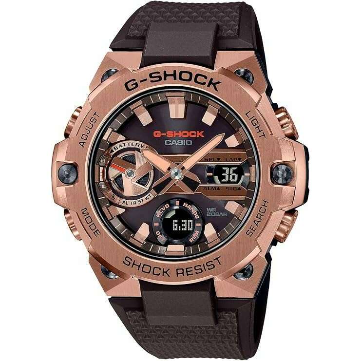 ROOK JAPAN:CASIO G-SHOCK G-STEEL SOLAR PRECIOUS HEART SELECTION BROWN COPPER MEN WATCH GST-B400MV-5AJF,JDM Watch,Casio G-Shock
