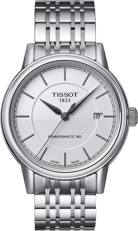 TISSOT T-CLASSIC CARSON POWERMATIC 80 40 MM MEN WATCH T085.407.11.011.00